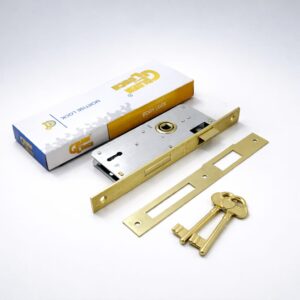 قفل غولدن 7240 مفتاح خفيف ذهبي