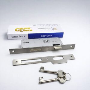 قفل غولدن 7240 مفتاح خفيف كروم