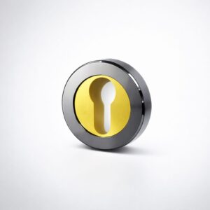 شمسة سلندر مدورة ذهب و اسود