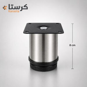 رجل كعب اسود 8 سم