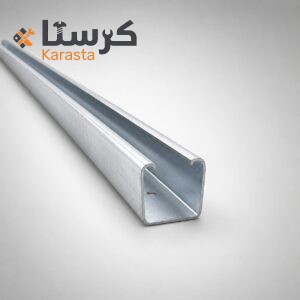 سكة باب جرار 2 متر معدن