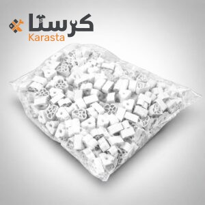 حمالة رف برغي بيضاء