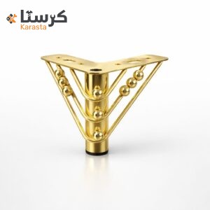 رجل كي اتش رقم 163 سياخ مع طابات ذهبية 12 سم